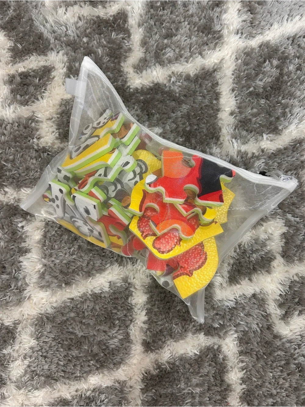 Sesame Street Elmo Yellow & Red Dog foam floor puzzle